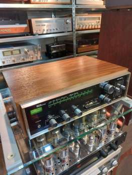 Preview: JVC Nivico Receiver Modell 5500 U seltener Receiver mit Holz Top Zustand !